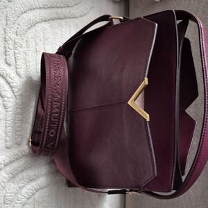 Vince Camuto Deep Burgundy Shoulder Bag